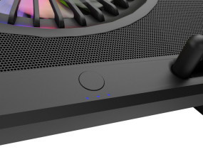 foto de BASE REFRIGERADORA GENESIS OXID 850 RGB PARA PORTATIL 15.6-17.3 USB