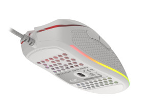 foto de RATON GAMING GENESIS KRYPTON 555 RGB SENSOR PMW3333 8000 DPI BLANCO