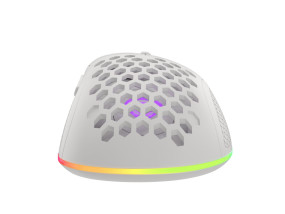 foto de RATON GAMING GENESIS KRYPTON 555 RGB SENSOR PMW3333 8000 DPI BLANCO