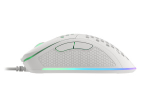 foto de RATON GAMING GENESIS KRYPTON 555 RGB SENSOR PMW3333 8000 DPI BLANCO