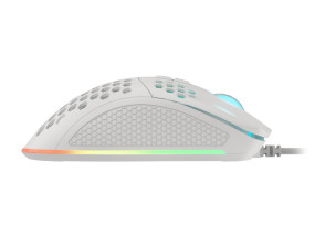 foto de RATON GAMING GENESIS KRYPTON 555 RGB SENSOR PMW3333 8000 DPI BLANCO