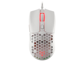 foto de RATON GAMING GENESIS KRYPTON 750 RGB SENSOR PMW3333 8000 DPI BLANCO