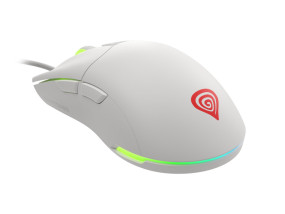 foto de RATON GAMING GENESIS KRYPTON 750 RGB SENSOR PMW3333 8000 DPI BLANCO