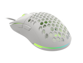 foto de RATON GAMING GENESIS KRYPTON 750 RGB SENSOR PMW3333 8000 DPI BLANCO