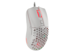 foto de RATON GAMING GENESIS KRYPTON 750 RGB SENSOR PMW3333 8000 DPI BLANCO
