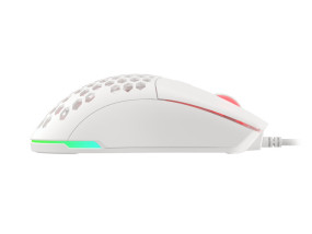 foto de RATON GAMING GENESIS KRYPTON 750 RGB SENSOR PMW3333 8000 DPI BLANCO