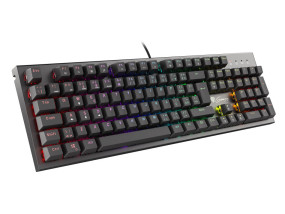 foto de TECLADO GAMING GENESIS THOR 300 PT USB RETROILUMINADO MECANICO NEGRO
