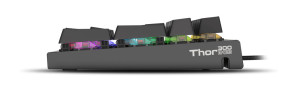 foto de TECLADO GAMING GENESIS THOR 300 PT USB RETROILUMINADO MECANICO NEGRO