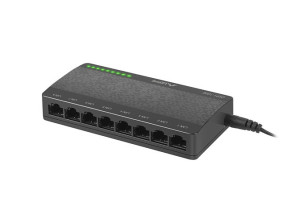 foto de SWITCH LANBERG 8 PUERTOS GIGABIT RJ45 ETHERNET