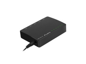 foto de SWITCH LANBERG 5 PUERTOS GIGABIT RJ45 ETHERNET