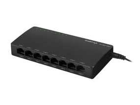 foto de SWITCH LANBERG 8 PUERTOS GIGABIT RJ45 ETHERNET