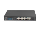 foto de SWITCH LANBERG 18 PTOS 100MB 16xPOE+/2x GBIT ETHER 250W RACK 19