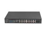 foto de SWITCH LANBERG 18 PTOS 100MB 16xPOE+/2x GBIT ETHER 150W RACK 10/19