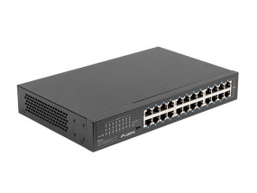 foto de SWITCH LANBERG 24 PUERTOS GIGABIT ETHERNET RACK 19