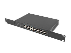 foto de SWITCH LANBERG 24 PUERTOS GIGABIT ETHERNET RACK 19