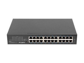foto de SWITCH LANBERG 24 PUERTOS GIGABIT ETHERNET RACK 19
