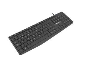 foto de TECLADO NATEC NAUTILUS SLIM LAYOUT USB NEGRO