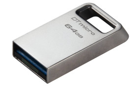 foto de MEMORIA USB 3.2 KINGSTON 64GB DATATRAVELER MICRO 200MB METAL