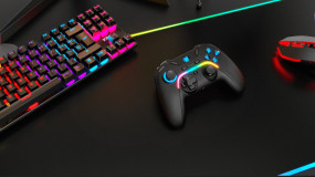 foto de GAMEPAD RGB KROM KAYROS PC/SWITCH/ANDROID