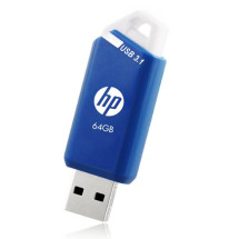 foto de MEMORIA USB 3.1 HP 3x64GB X755W PACK AZUL