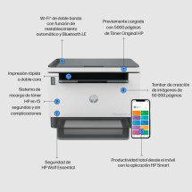 foto de IMPRESORA HP LASERJET TANK MFP 2604DW MULTIFUNCION MONO WIFI DUPLEX