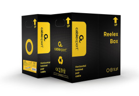 foto de BOBINA CABLE GEMBIRD CAT6 FTP PREMIUM CCA SOLIDO ECA 305 M