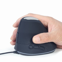 foto de RATON GEMBIRD MUS-ERGO-03 OPTICAL ERGONOMICO SPACE GREY USB