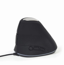 foto de RATON GEMBIRD MUS-ERGO-03 OPTICAL ERGONOMICO SPACE GREY USB