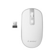 foto de RATON GEMBIRD OPTICAL WHITE SILVER RF INALAMBRICO PILAS