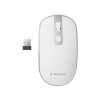 foto de RATON GEMBIRD OPTICAL WHITE SILVER RF INALAMBRICO PILAS