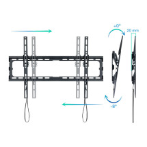 foto de SOPORTE PARED TV TOOQ LP1081T-B NEGRO 37-80 MAX 45 KG