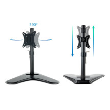 foto de SOPORTE MESA TOOQ PANTALLA 17-32 NEGRO