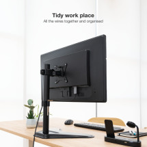 foto de SOPORTE MESA TOOQ PANTALLA 17-32 NEGRO