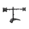 foto de SOPORTE MESA TOOQ 2 PANTALLAS 17-32 NEGRO