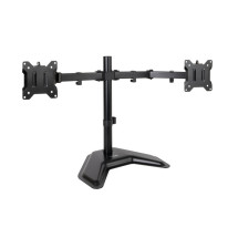 foto de SOPORTE MESA TOOQ 2 PANTALLAS 17-32 NEGRO