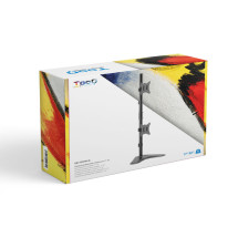 foto de TooQ Soporte de mesa para 2 pantallas 17-32 verticales