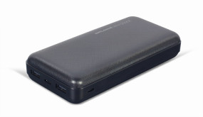 foto de POWERBANK GEMBIRD 20000mAh 1x microUSB A 2x USB-A NEGRO