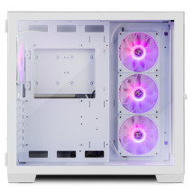 foto de CAJA ATX NOX MIDITORRE DELUXE HUMMER ASTRA BLANCA