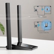 foto de ADAPTADOR TP-LINK AX1800 DUAL BAND HIGH GAIN WIFI USB