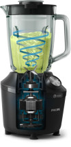 foto de BATIDORA DE VASO PHILIPS HR2291/01 2L 600W NEGRO