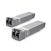foto de MODULO SFP+ UBIQUITI UACC-OM-MM-10G-D-2 UFIBER TRANSCEIVER MM 2PACK