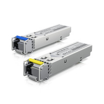 foto de MODULO SFP UBIQUITI UACC-OM-SM-1G-S-2 UFIBER TRANSCEIVER SM 2PACK BIDI