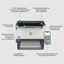 foto de IMPRESORA HP LASERJET TANK 1504W MULTIFUNCION LASER MONO WIFI