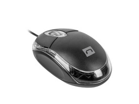 foto de RATON NATEC VIREO 2 1000DPI OPTICO NEGRO USB