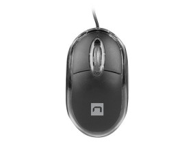 foto de RATON NATEC VIREO 2 1000DPI OPTICO NEGRO USB