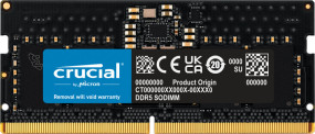 foto de DDR5 SODIMM CRUCIAL 8GB 4800