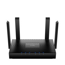 foto de Cudy WR3000 router inal?mbrico Gigabit Ethernet Doble banda (2,4 GHz / 5 GHz) Negro