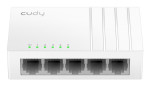 foto de SWITCH CUDY 5-PORT 10/100 MBPS DESKTOP SWITCH FS105D