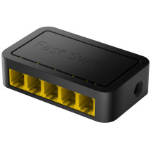 foto de SWITCH CUDY 5-PORT 10/100 MBPS DESKTOP SWITCH FS105D