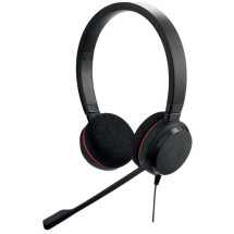 foto de AURICULARES JABRA EVOLVE 20 MS STEREO NEGRO MICROFONO ALAMBRICO USB-A